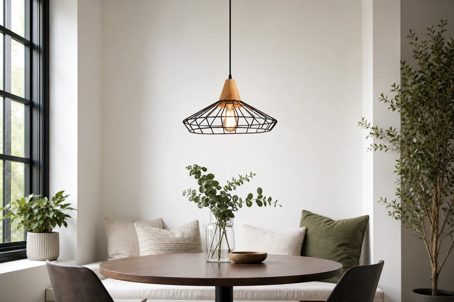 Lampa wisząca ZINCE w obudowie w stylu lifestylowym