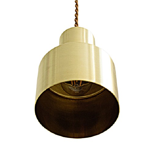Underside detail of Drop Cap Pendant Light shade opening