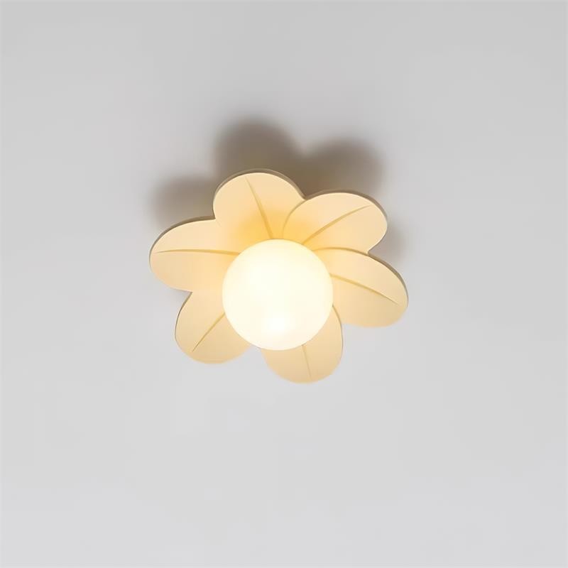 Warme beige Blütenblattdetails mit kugelförmigem Farbton