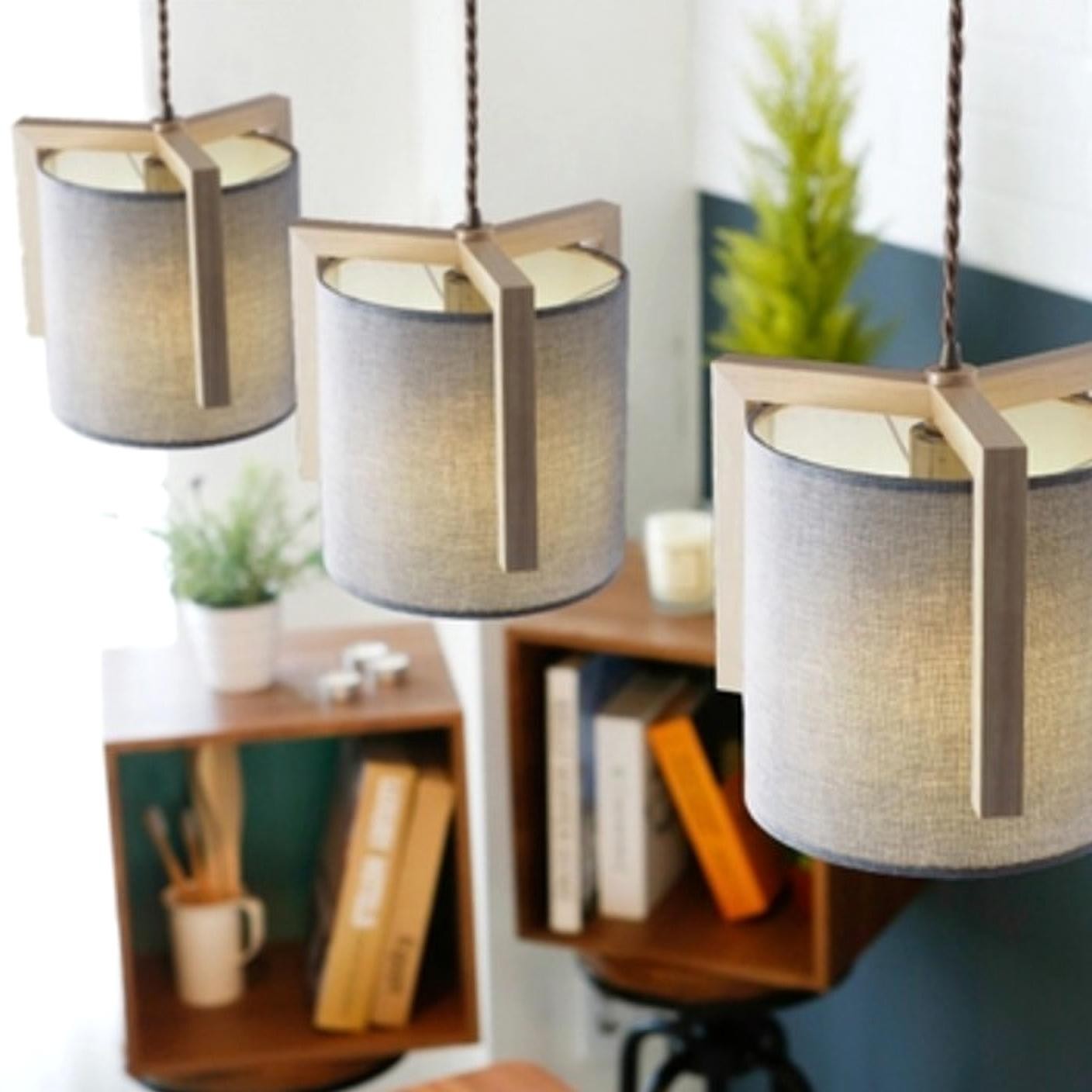 MILLER pendant lights installed in a lifestyle room scene