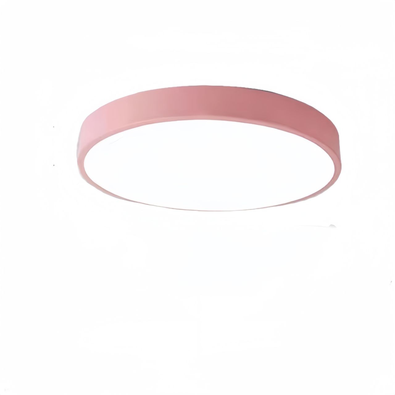 Rosa TEVOS LED-taklampa diameter 40 cm