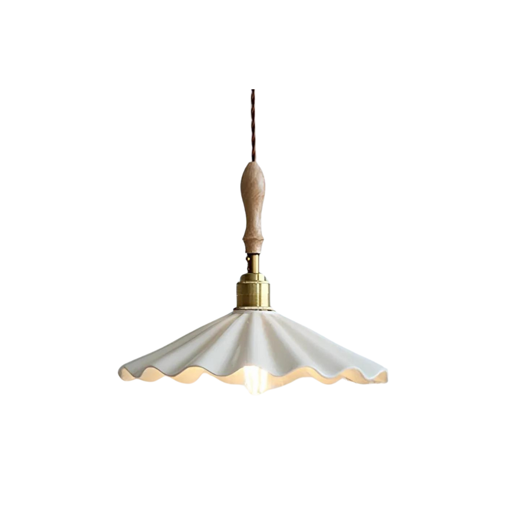 Full product view of The Ceramic Flute Pendant Lamp D874