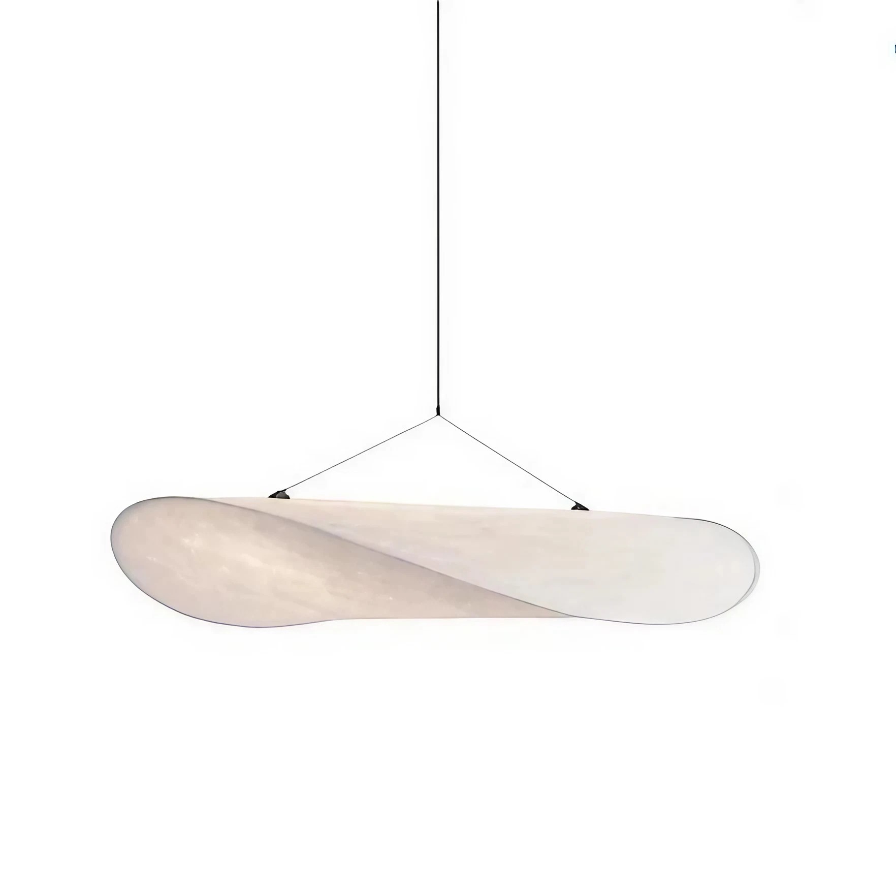 Pełny widok produktu: Lampa wisząca LED Modern Cloud TENSE z linkami do zawieszenia