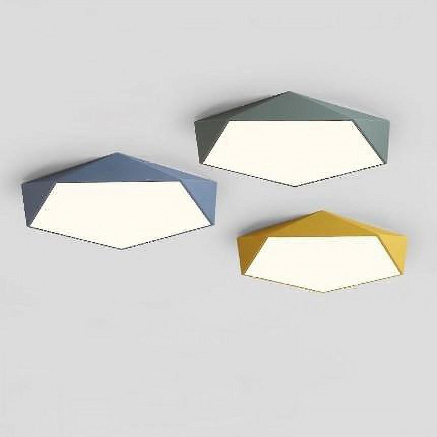 LEXA Geometrinen LED-kattovalaisin värivaihtoehdot