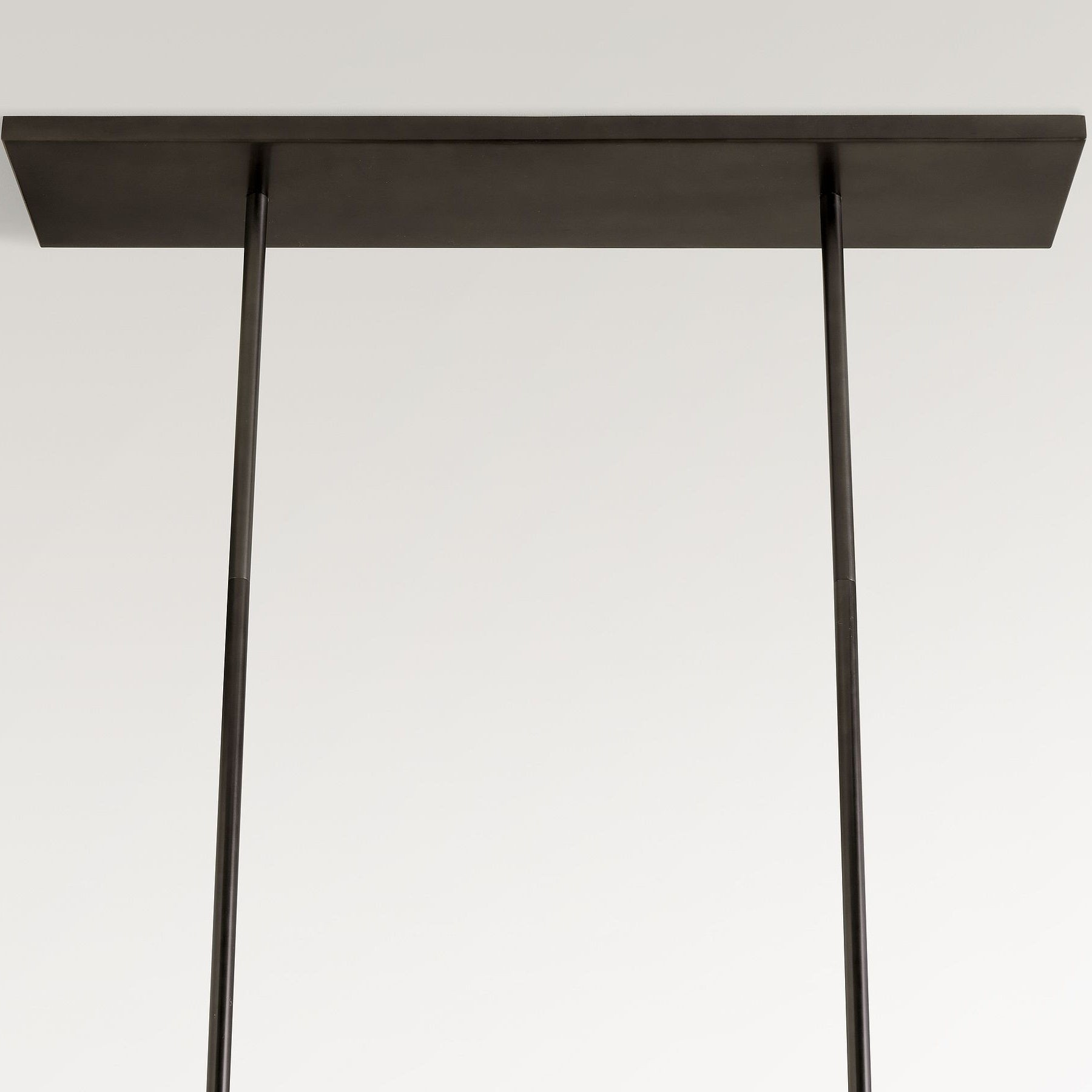 Dark canopy and suspension rod construction detail