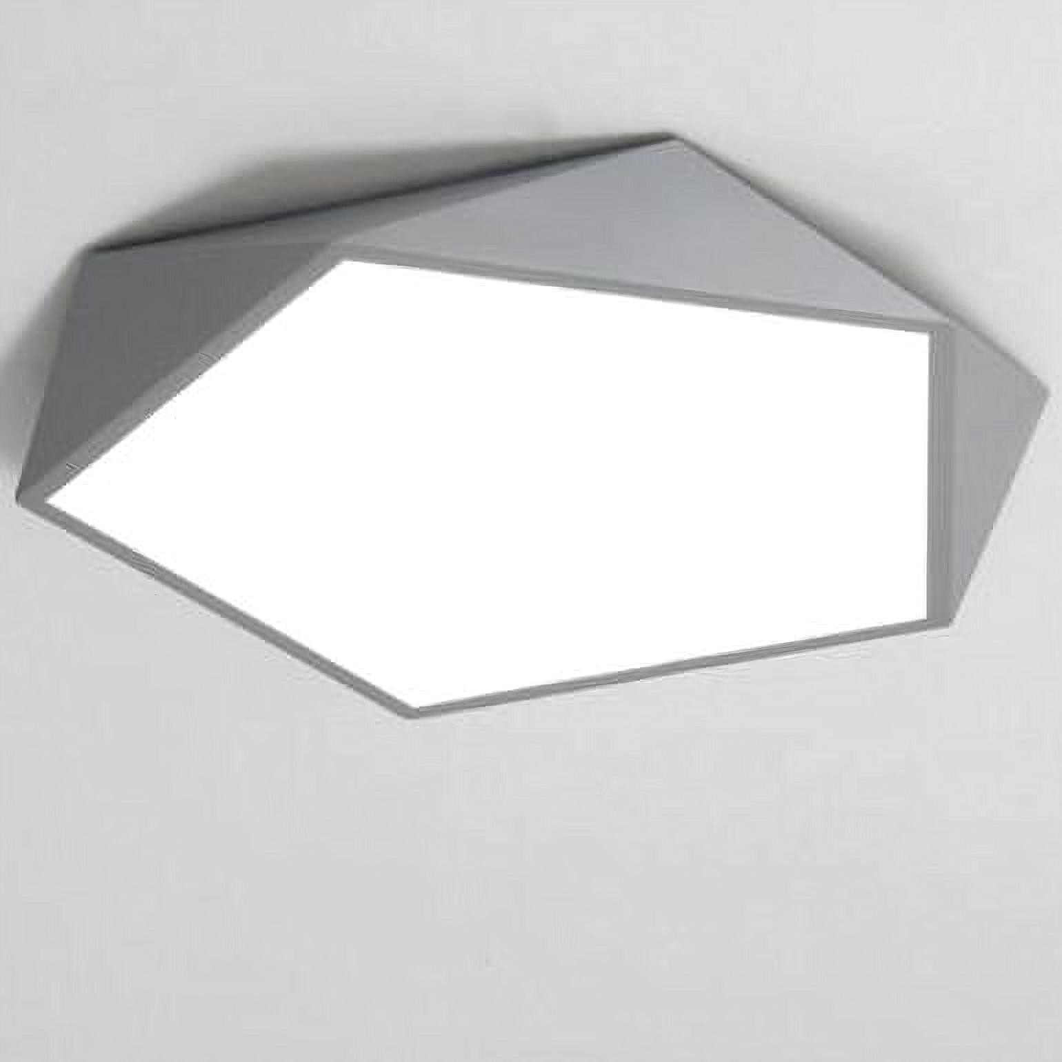 Harmaa LEXA Geometrinen LED-kattovalaisin, tuotekuva