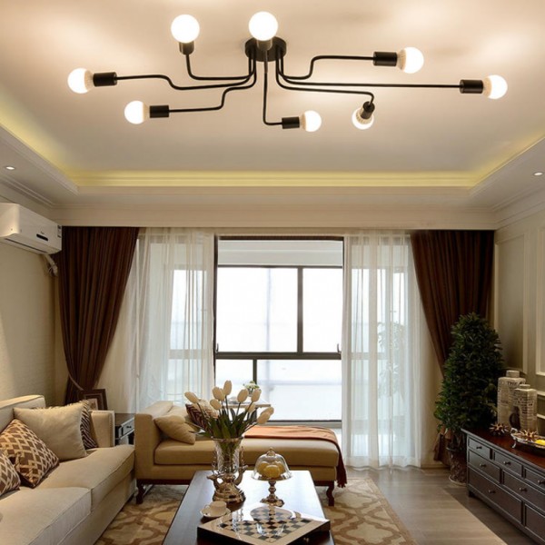 Avize Chandelier installed in a modern lounge