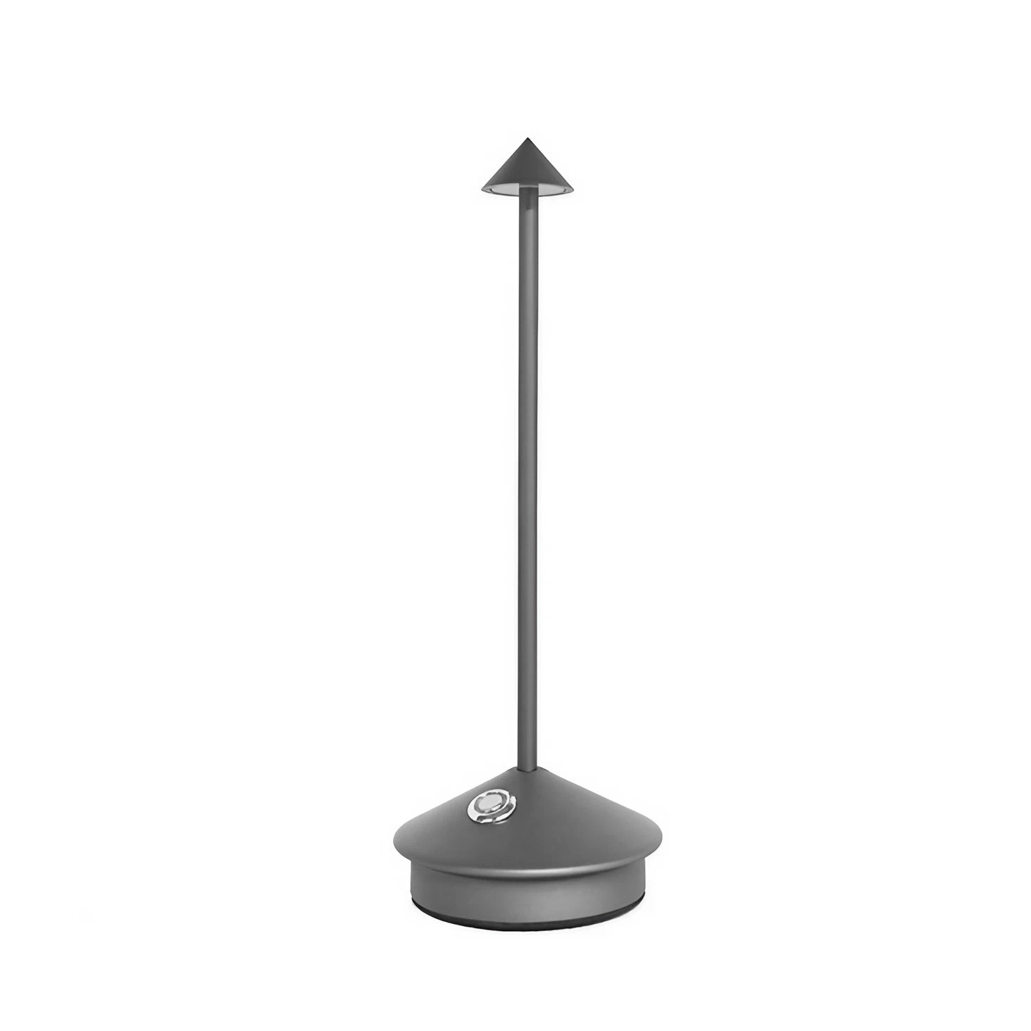 Lampa Pina w kolorze ciemnoszarym