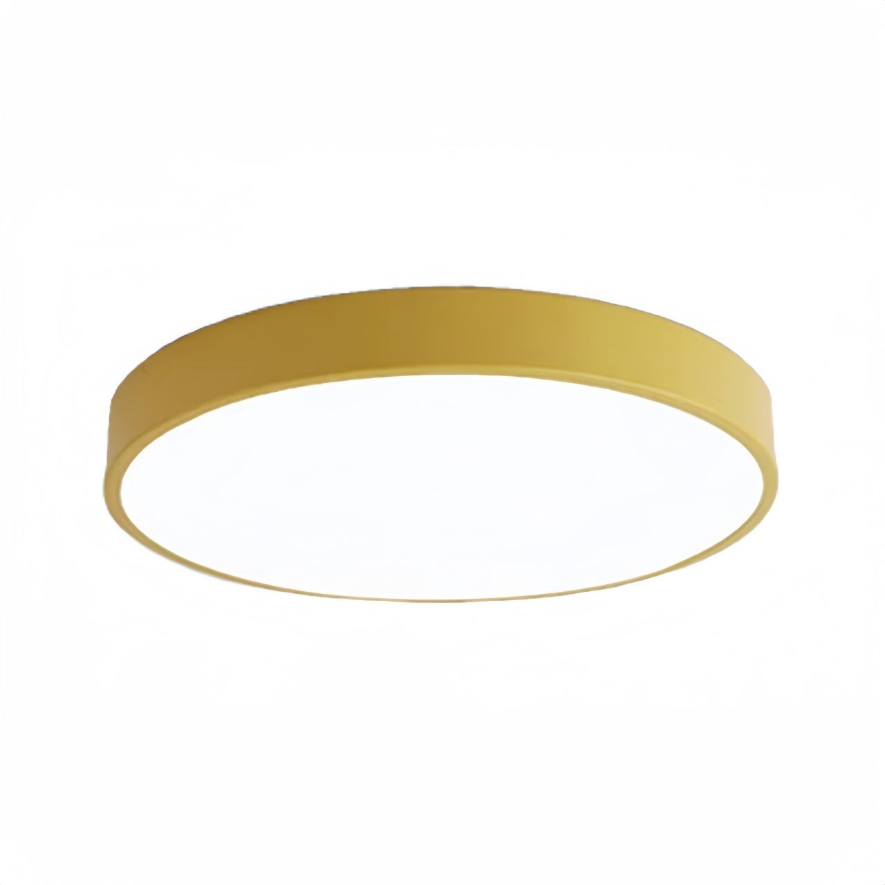 Gul TEVOS LED-taklampa diameter 50 cm
