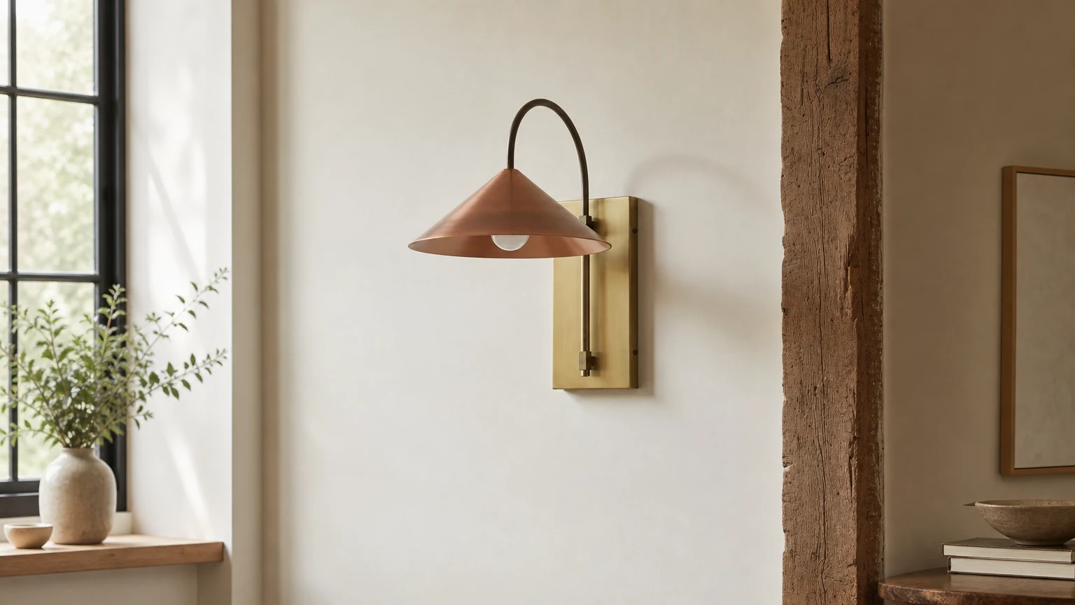 COZY LED Table Light glowing in a warm bedside scene