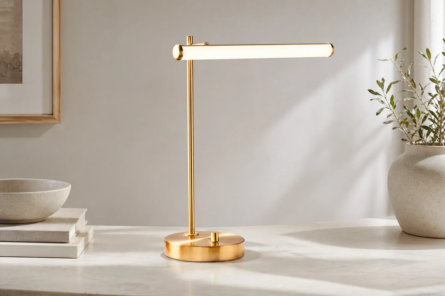 Voro-lampa i en ren livsstilsmiljö
